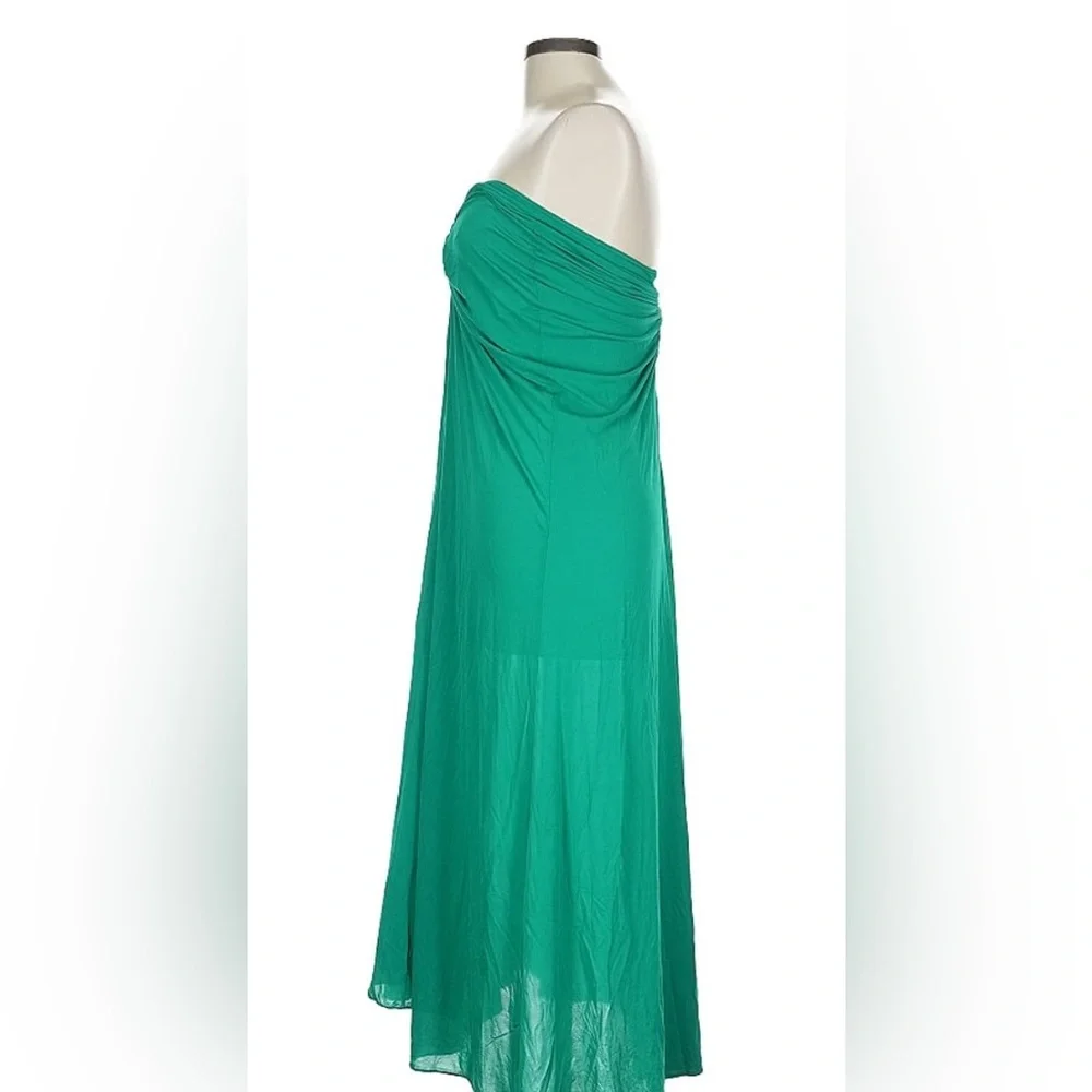 Paco Rabanne Green Strapless Gown - Picture 4 of 9
